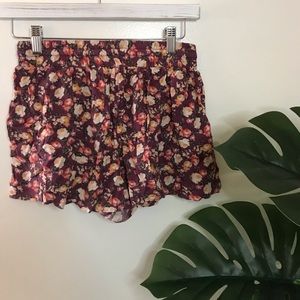 Floral shorts!